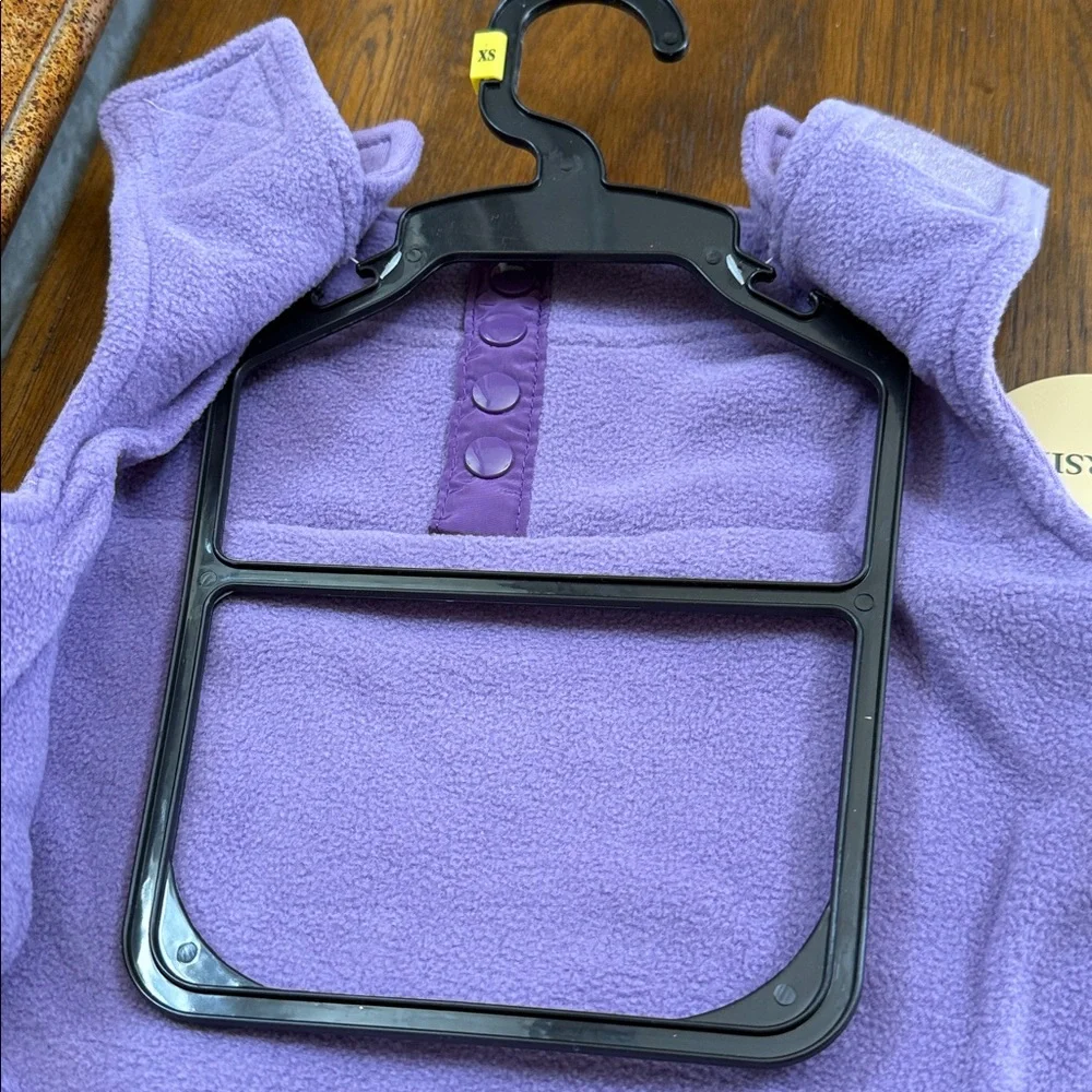 Telluride Dog Jacket. Reversible with Purple Quilted side or Fleece side. Sz XS. - Picture 12 of 14